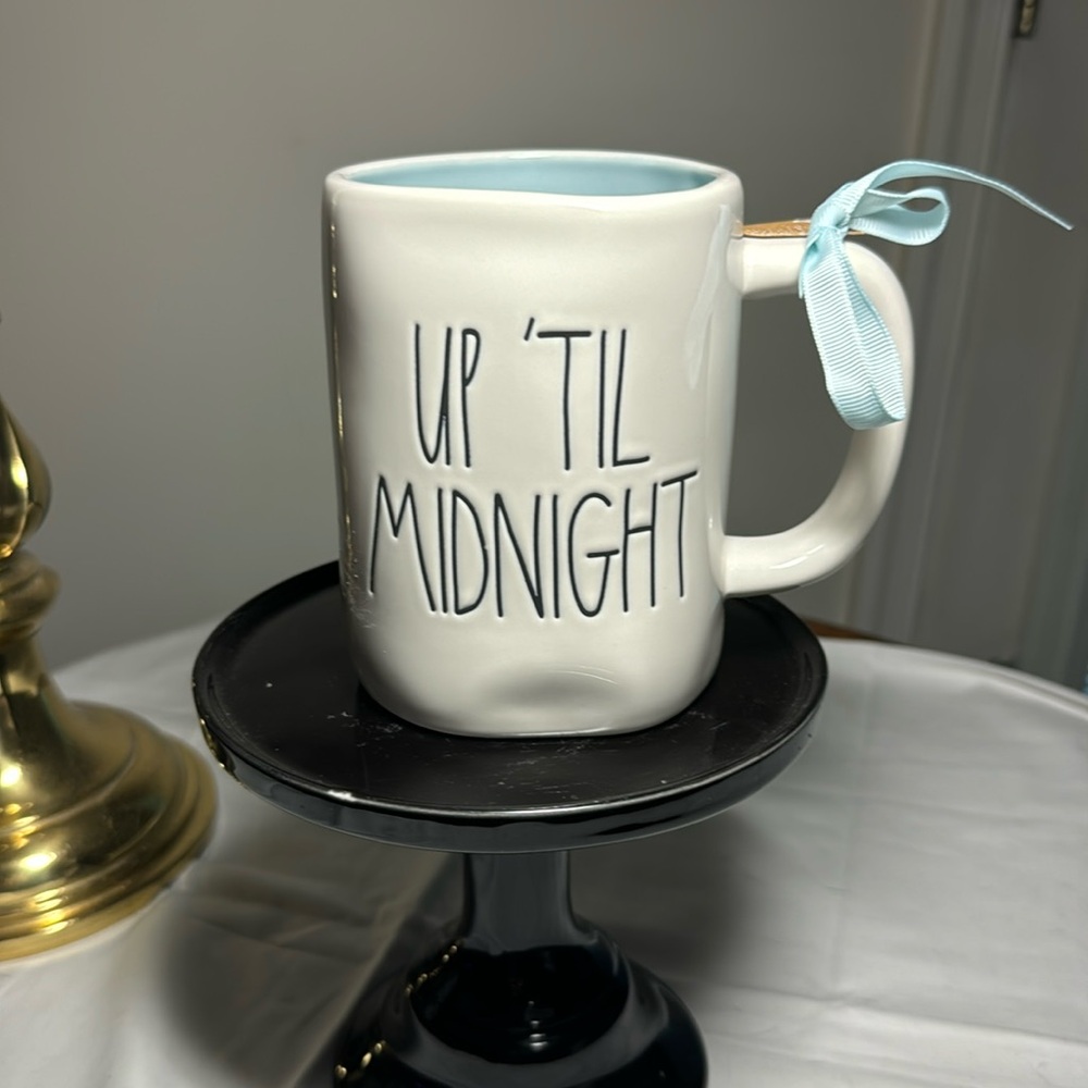 Rae Dunn Up Till Midnight coffee/tea mug